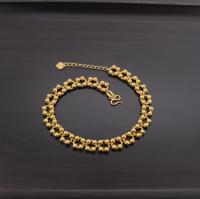 Precious gold bracelet different style jewelry .