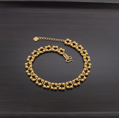 Precious gold bracelet different style jewelry .