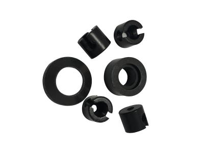PVC fazendo à máquina plástico de nylon PTFE das peças do CNC de Delrin dos artigos de papelaria