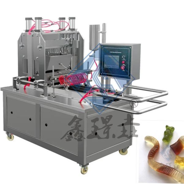 High Production 500KG Candy Machine for Lollipop and Gummy Bear Production in