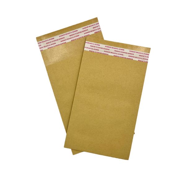 Bolsas Kraft personalizadas de una sola capa Bolsas de embalaje de papel Kraft resistentes al polvo y al agua