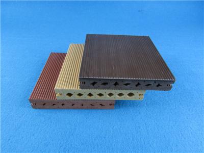 Revestimento forte do Decking composto redondo WPC da cavidade WPC para o exterior