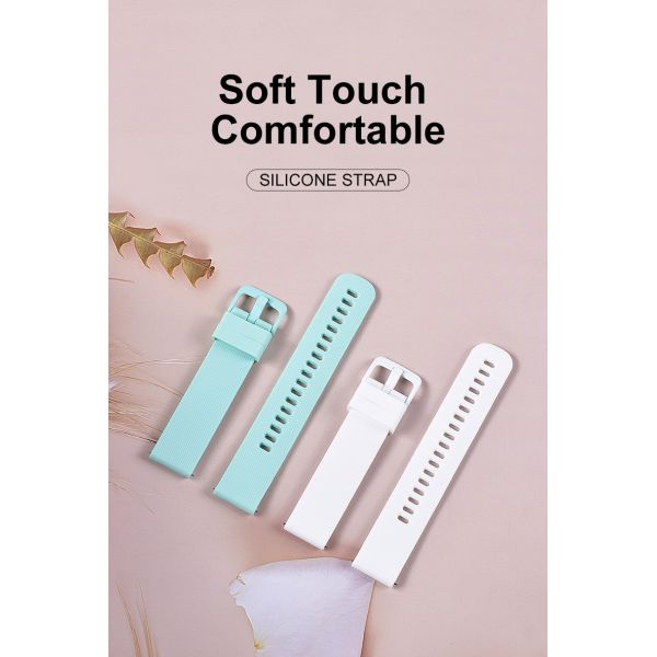 Silicone Watch Bands For Smartwatches · Stainless Steel Buckle - Customizable Colors | Made In China By SHX