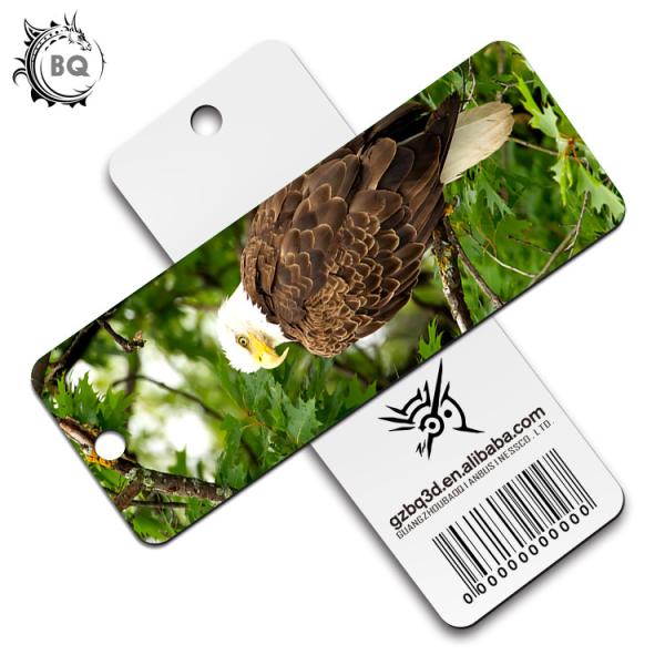 Birds Design 3D Lenticular Bookmark With Tassels Environmental 15.6X5.3cm