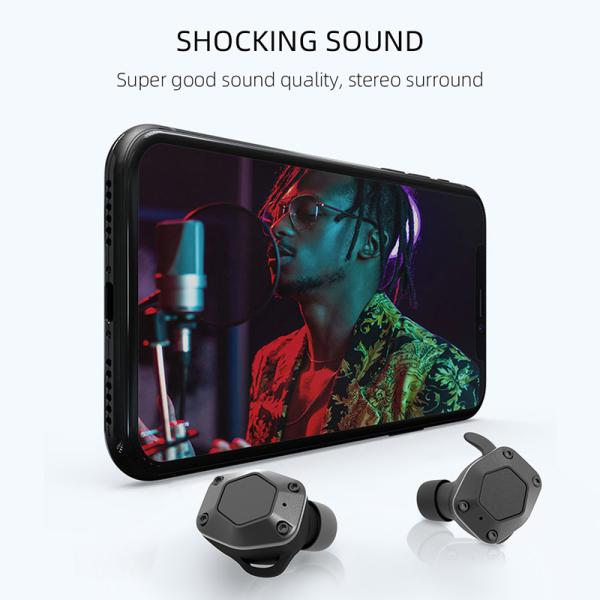 In Ear Earbuds Wireless Bluetooth Earphones T15 TWS Comfortable Sports Design