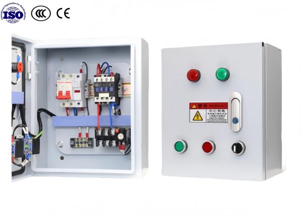 Gabinete de control electrónico PLC de acero al carbono para control inteligente de alarma contra incendios de seguridad