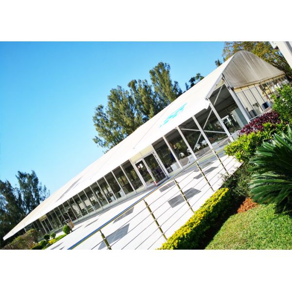 Party Rental 20x60M Arcum Aluminum Frame Tent With Glass Sidewall