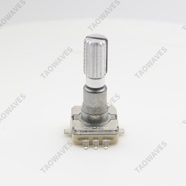 Compatible with Soundwell 11mm Button Switch, Metal Shaft Rotary Potentiometer Encoder
