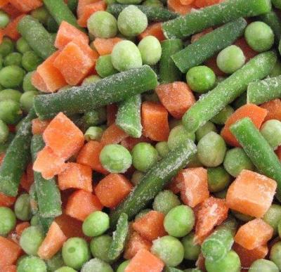 Premium Quality Frozen Mixed Vegetables IQF Mixed Artichoke Peas Carrot Corn