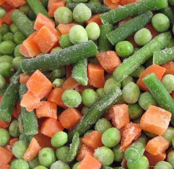 Premium Quality Frozen Mixed Vegetables IQF Mixed Artichoke Peas Carrot Corn