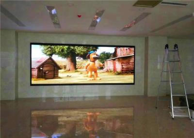 Ultra Thin Indoor LED Video Wall Panels / Full Color Large Video Wall Displays