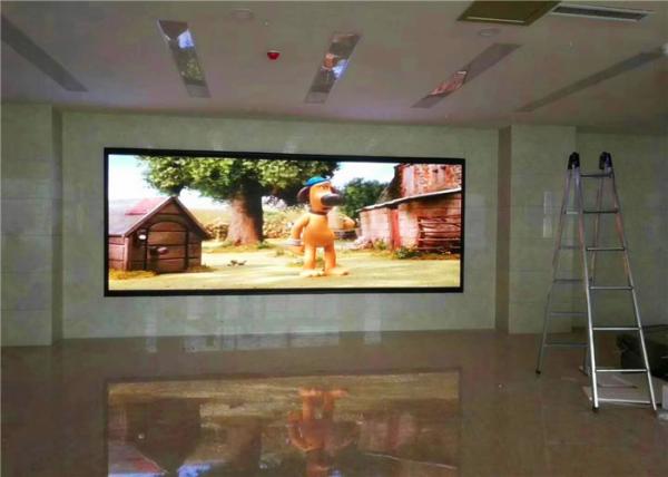 Ultra Thin Indoor LED Video Wall Panels / Full Color Large Video Wall Displays