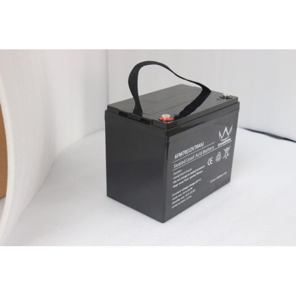 12v 70ah UPS Lead Acid Battery For Solar , UPS , Inverter , Converter