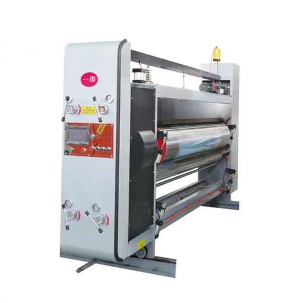 PLC Control Flexo Printer Slotter Die Cutter 2 Color Printer For Making Boxes