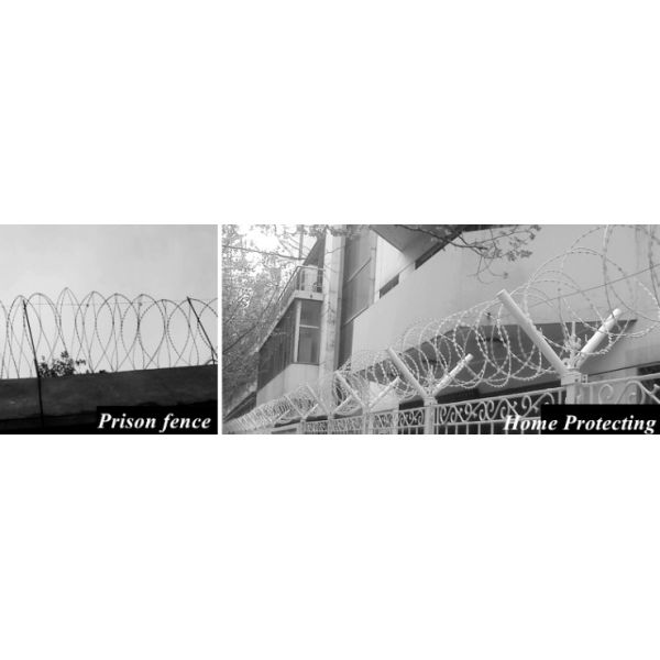 Лезвие бритвы Bto 22 плоского обруча низкоуглеродистое стальное ограждая диаметр 200-980mm катушки провода