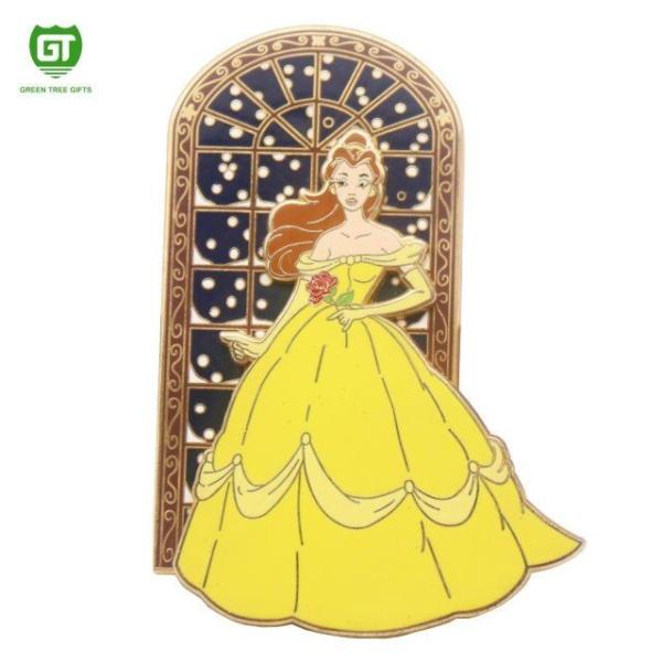 Hard Enamel custom lapel pins with own factory Price and fast proof design