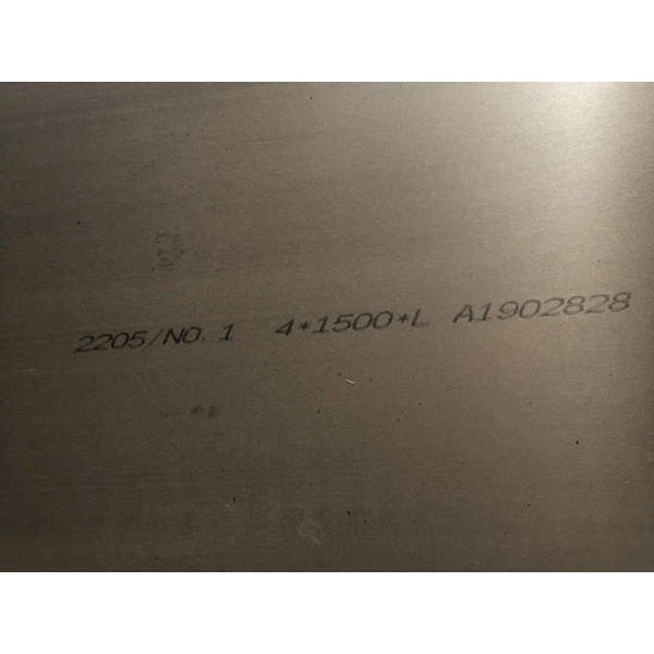 S32205 Duplex Steel Thickness 3-60mm 2000*6000mm Duplex Steel 2205 S31803 Plate