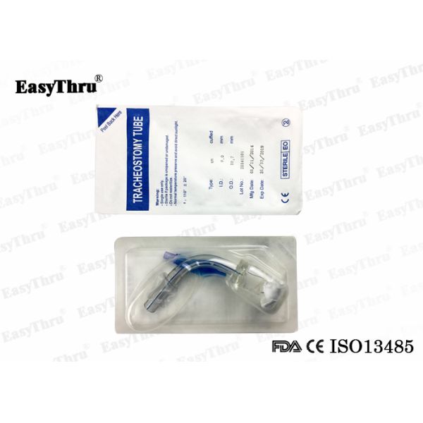 Non Toxic Disposable Endotracheal Tube Tracheostomy With Cuffed
