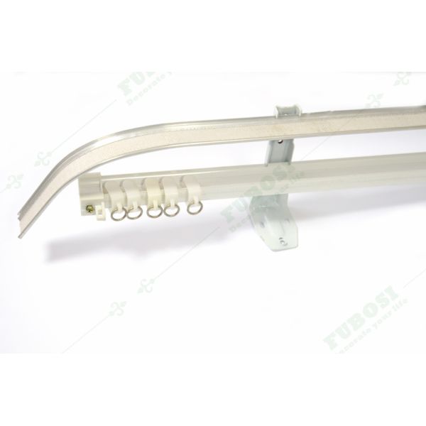 Window Curtain Rod Double Curtain Rails for Decoration
