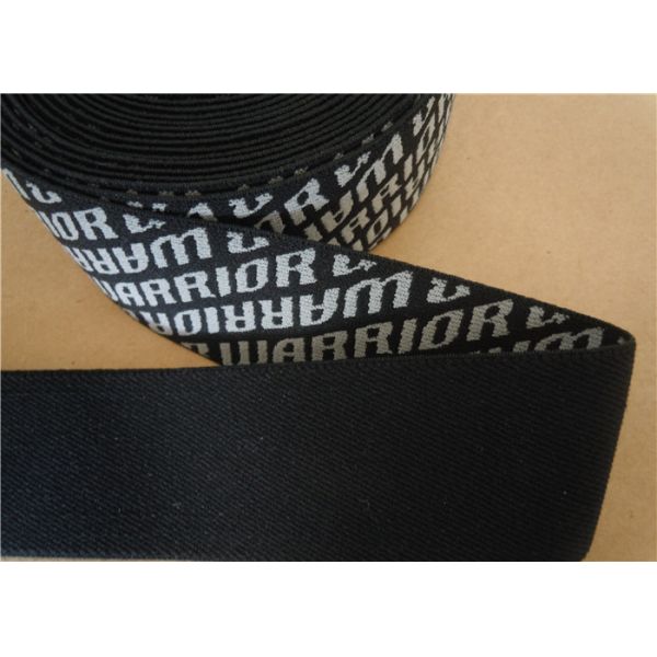 Coloured Woven Cotton Webbing Straps Black Washable Eco Friendly