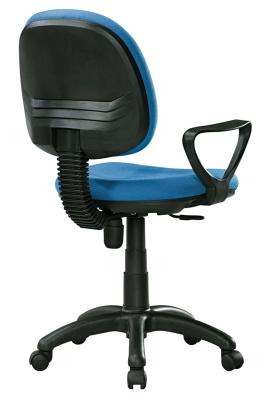 Economic High Back Fabric Office Chairs With Arms And Wheels PP FOOT