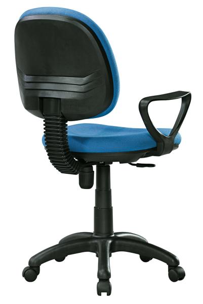 Economic High Back Fabric Office Chairs With Arms And Wheels PP FOOT