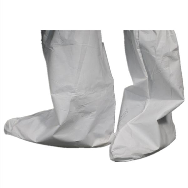 Micro-porous Upper Material SMS 43GSM Breathable Impervious Knee-High Boot Shoe Covers