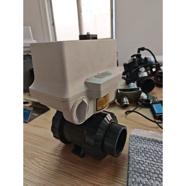 Etrany 4G LORA WIFI Solar Powered Smart Ball Valve IP67 Waterproof Agriculture Irrigation Controller for Remote Water Management