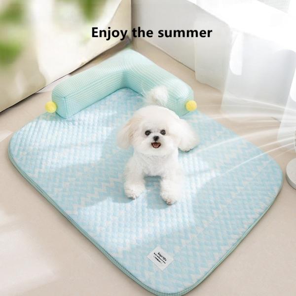 OEM Camas inteligentes impermeables para mascotas Protección UV Diseño portátil Calentamiento de zonas múltiples