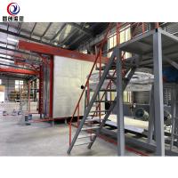Machine de moulage en plastique automatique de rotation de navette pour le réservoir d'eau multiple de couleur