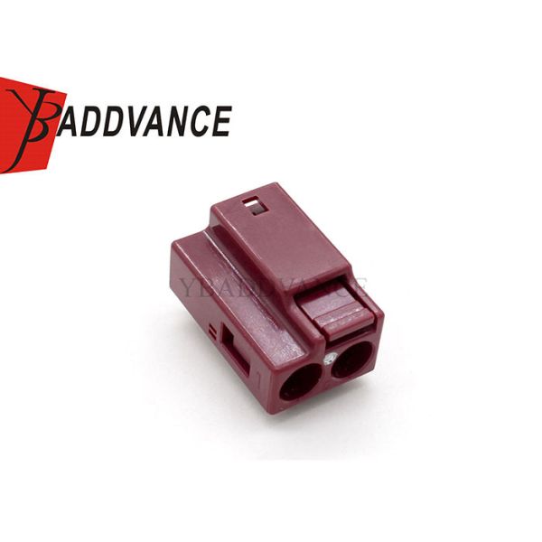 De TE de la conectividad del amperio de los conectores 2 indicadores de alambre plástico del AWG del conector hembra de Pin del rojo 16 - 24