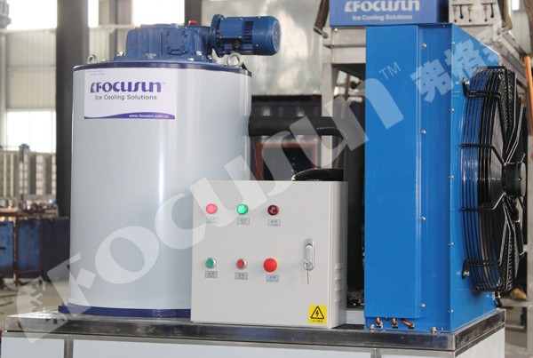 2200*1050*1550 мм Флейковый ледоколь Машина для охлаждения воды для рыболовных судов