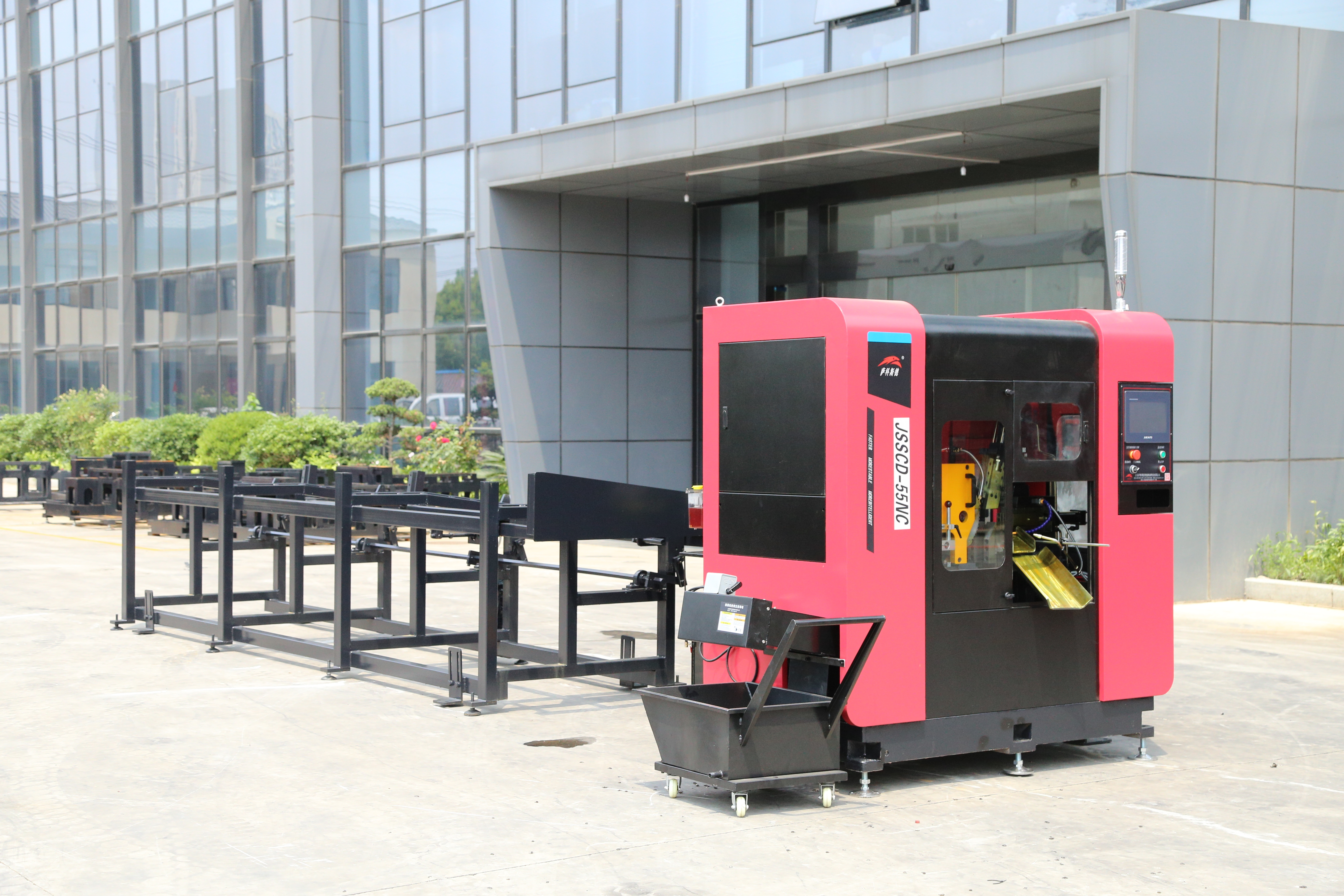 5.5KW CNC Circular Saw Machine Hydraulic Type 5.5mpa High Speed Circular Saw Machine