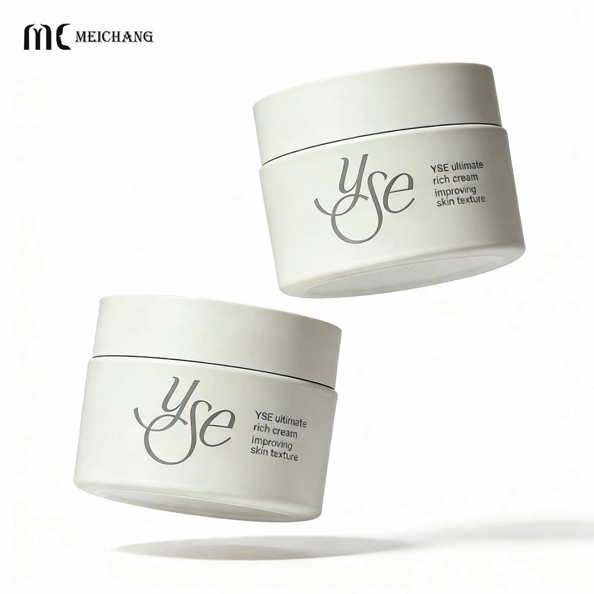 High Transparency Food-Grade Shatter-Resistant PETG Cream Jar for Cosmetic Packaging