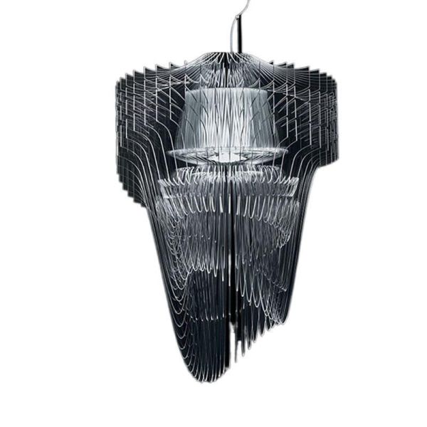 Nordic Modern Streamline Ceiling Pendant Lights Aria XL Pendant（WH-AP-630）