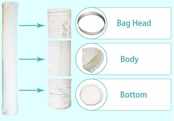 Industry Polyester Dust Collector Filter Bag for Cement Mine Iron Food Bag House