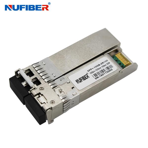10G SFP+ ZR Optical Transceiver Singlemode LC Compatible With Network Switches
