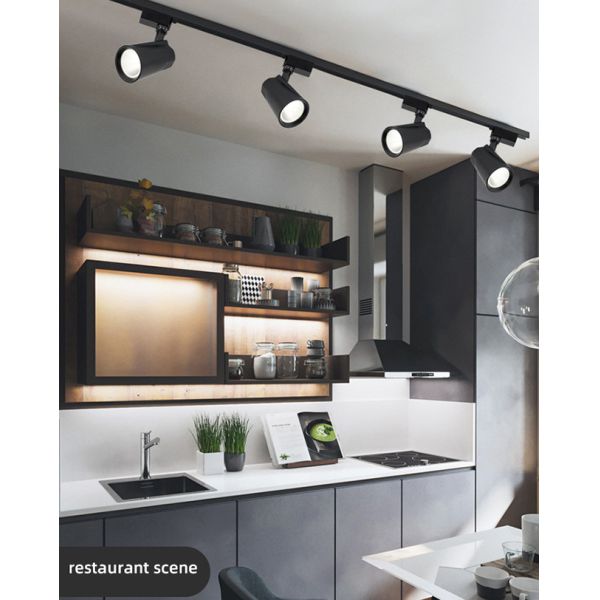 3000k 4000k 6000k COB Track Light Supermarket Commercial Store Front Spotlight