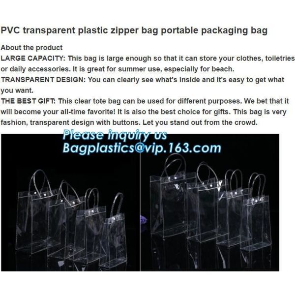 promotion organza printed mini Handbag 100% biodegradable PVC Plastic Candy packaging gift Bag, promotional or advertisi