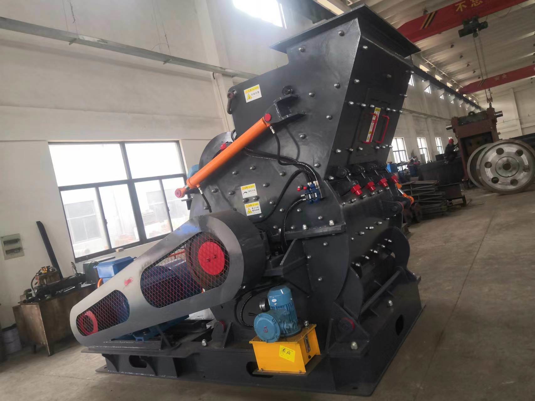 Rough Powder Making Machine Limestone Hammer Crusher with Capacity Cup and Dosing Device