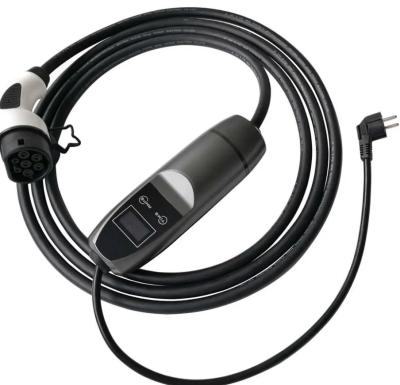 Type1/ Type 2 16a 32a Wallbox EV Charging Station LED Display Charger Level 2