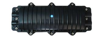 Weatherproof 2 In 2 Out 60core Fiber Optic Closure Horizontal Type PPR Material