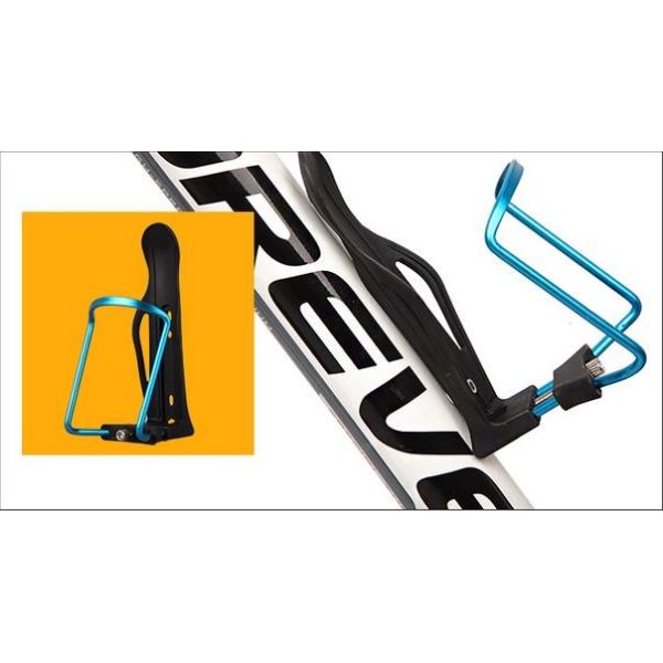 Simple Design Light Cycling MTB Road Bike Ajustable Water Bottle Holder Cage Lithium Alloy Bottle Holder Bracket Rack