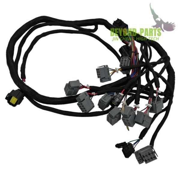 Câblage de fils de harnais de moniteur de pièces de rechange d'excavatrice de Kato HD820R