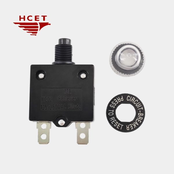 HCET 88 Series AC motor protection thermal overload protector temperature switch overcurrent protector circuit breaker