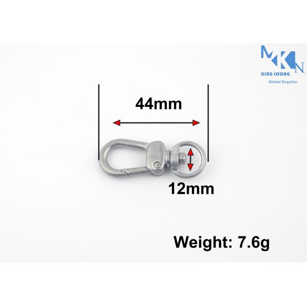 Modern Style Trigger Snap Hook , Luggage Use Metal Swivel Snap Hook