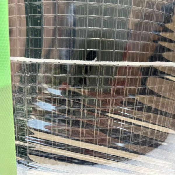 Black PVC Coated Galvanized Steel Solar Panel Bird Guard Mesh with 1/2 Aperture