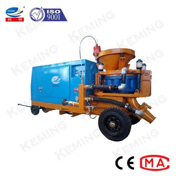Civil Engineering Wet Concrete Spray Shotcrete Machine 9m3/H