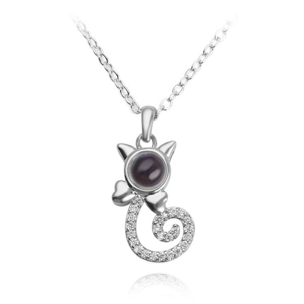 Nanotechnology Memory Love Necklace for Women Fashion Jewelry