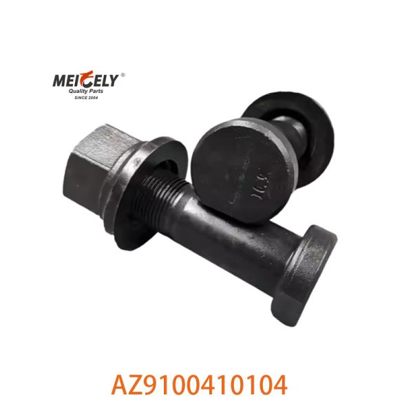 New Hot Sale AZ9100410104 Wheel Bolt And Nut WG9112340123 Fit For HOWO